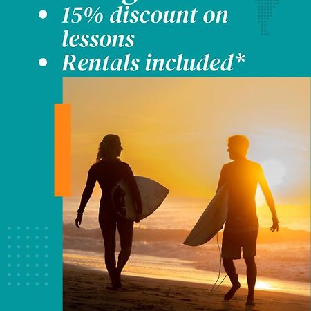 Wellenkind Surfschool Hostel La Pared  Εξωτερικό φωτογραφία
